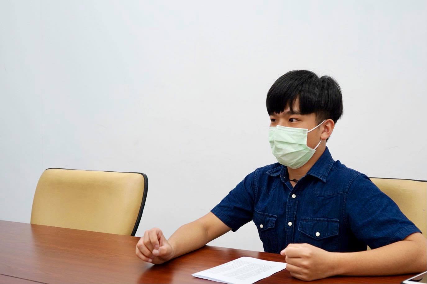 109-2學生自治選舉：專訪學生會長四號候選人謝豐謄