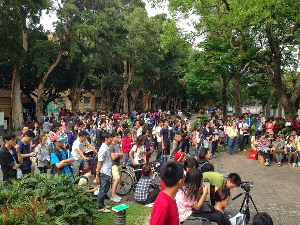 有話大家說──台大校內街頭民主教室